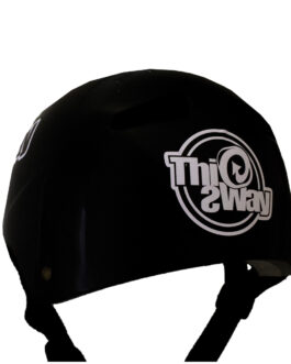 CAPACETE THIS WAY LOGO PRETO