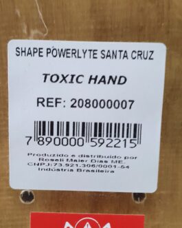 SHAPE SANTA CRUZ  POWERLYTE TOXIC HAND 8´´